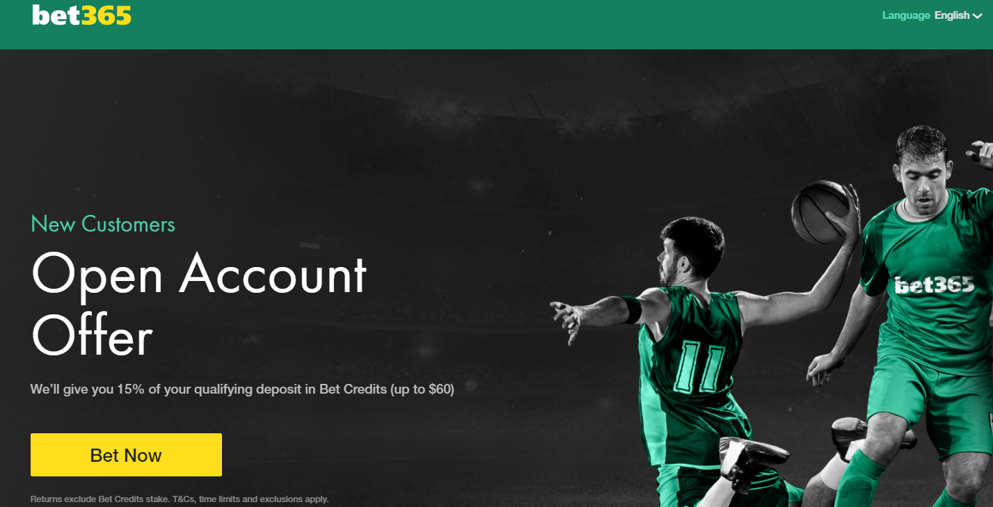 bet365 malaysia - new customer open account offer page screen